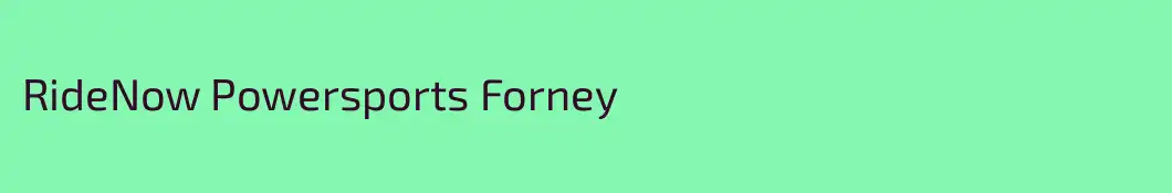 RideNow Powersports Forney